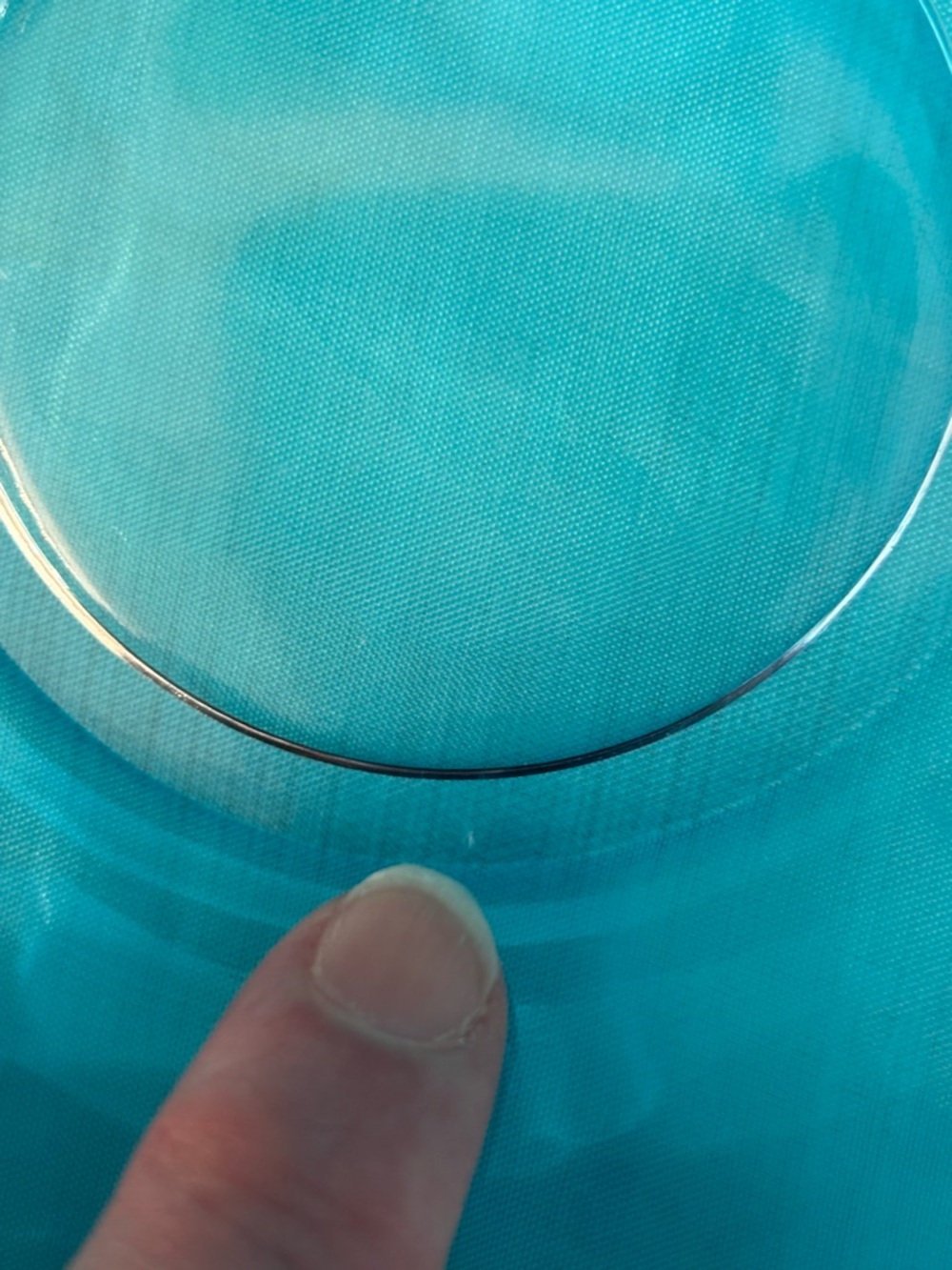 Vintage Fairfax Aqua Blue Candy Dish With Handles - Picture 9 of 9